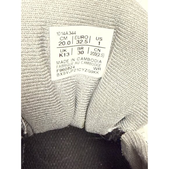 ASICS GT-1000 Boys Sneakers Pre-School Gel Technology Hook Loop Black Size 1 - Picture 11 of 11